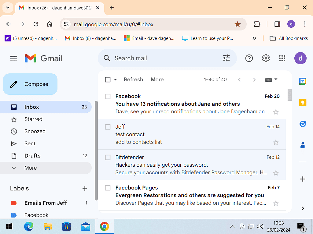 Category tabs have been removed from Gmail Inbox.