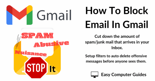 How To Block Email In Gmail