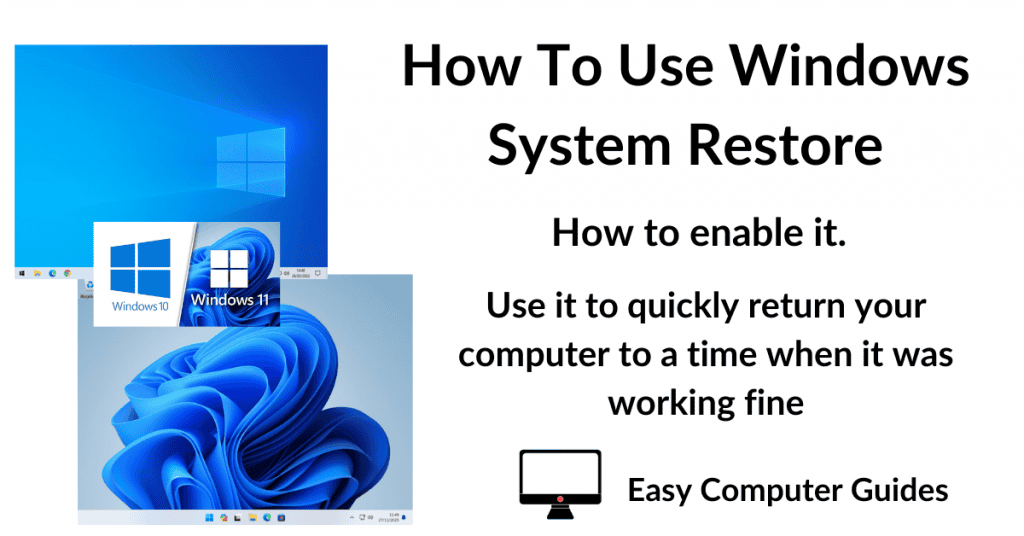 How To Use Windows System Restore