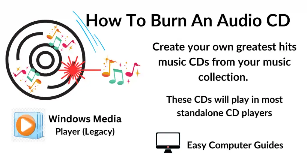 How to burn a music CD