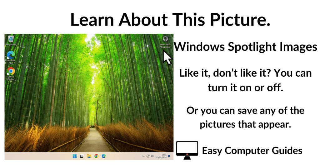 Learn About This Picture Icon
