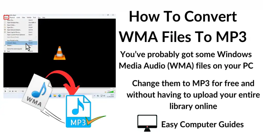 How to convert WMA files to MP3 for free