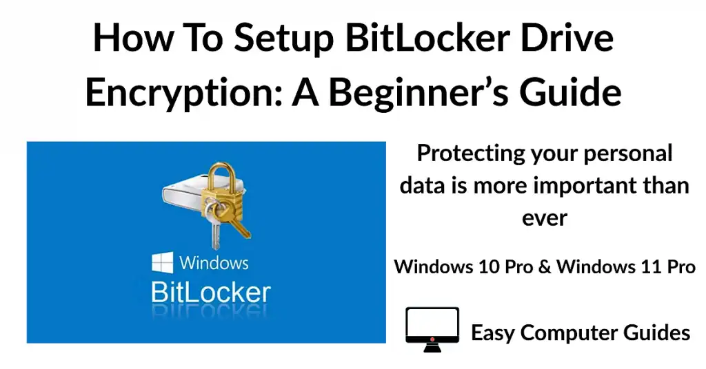 How to setup BitLocker drive encryption
